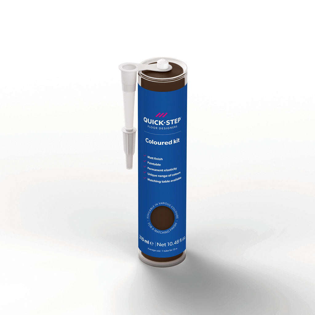 Quick-Step Zelfklevende Afdichtingskit in kleur 310ml - Donkerbruin (QSKIT12)