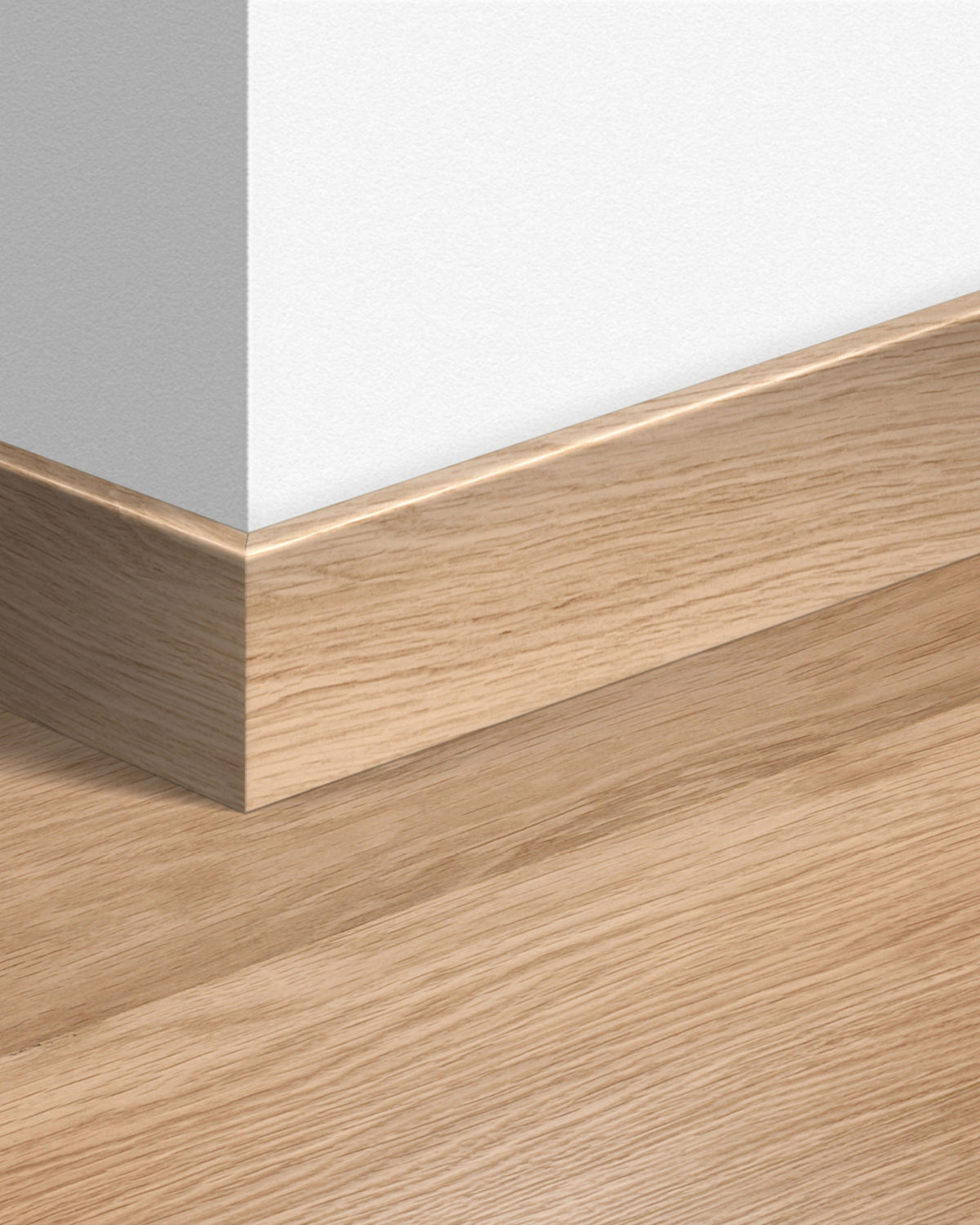 Quick-Step Parketplint QSPSKR00915 Witgeverniste Eik - 14 x 77 x 2400 mm - productfoto