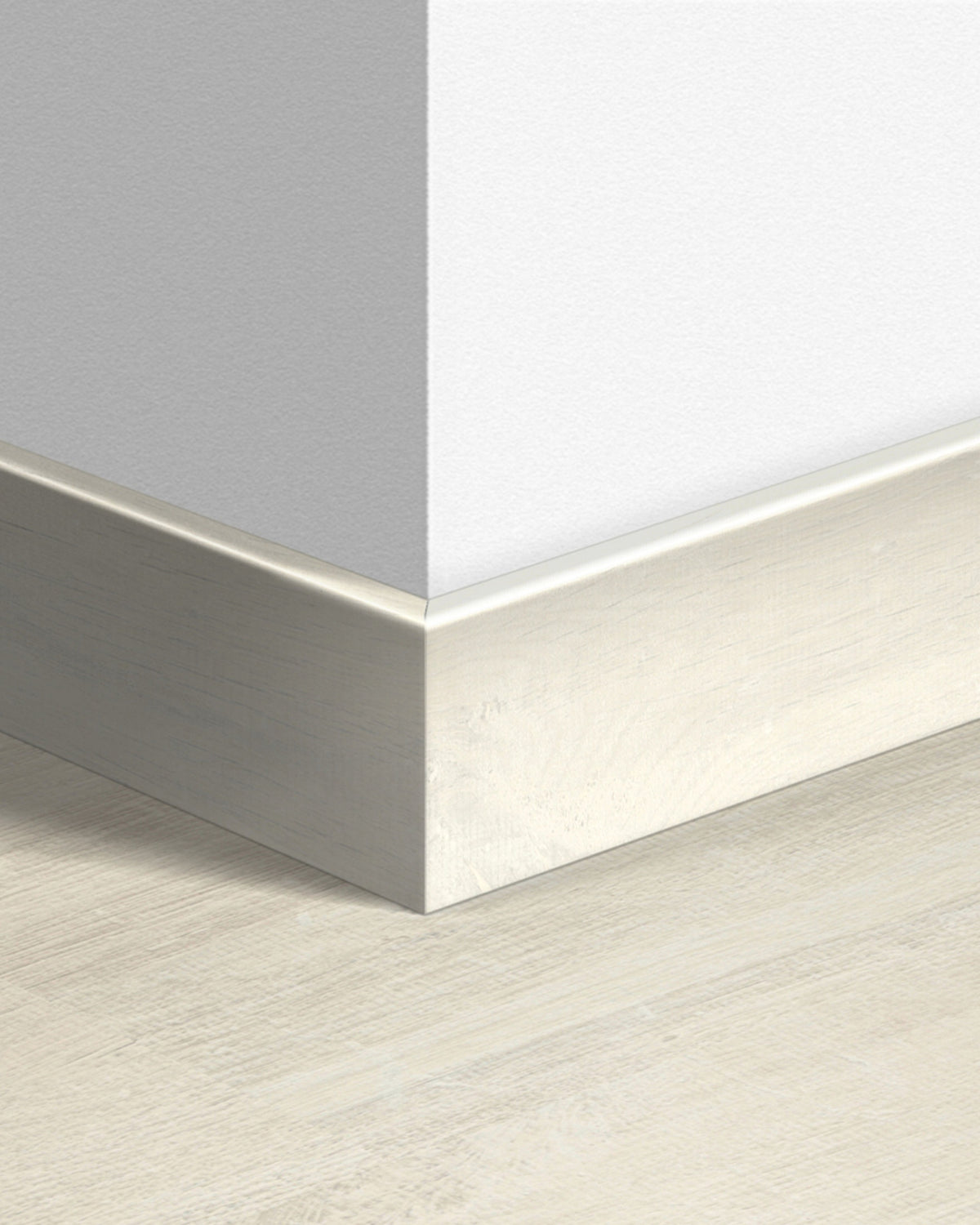 Quick-Step Parketplint QSPSKR03178 Charlotte Witte Eik - 14 x 77 x 2400 mm - productfoto