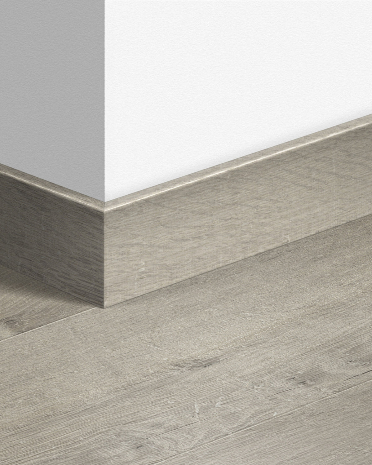 Quick-Step Parketplint QSPSKR03558 Zachte Grijze Eik - 14 x 77 x 2400 mm - productfoto