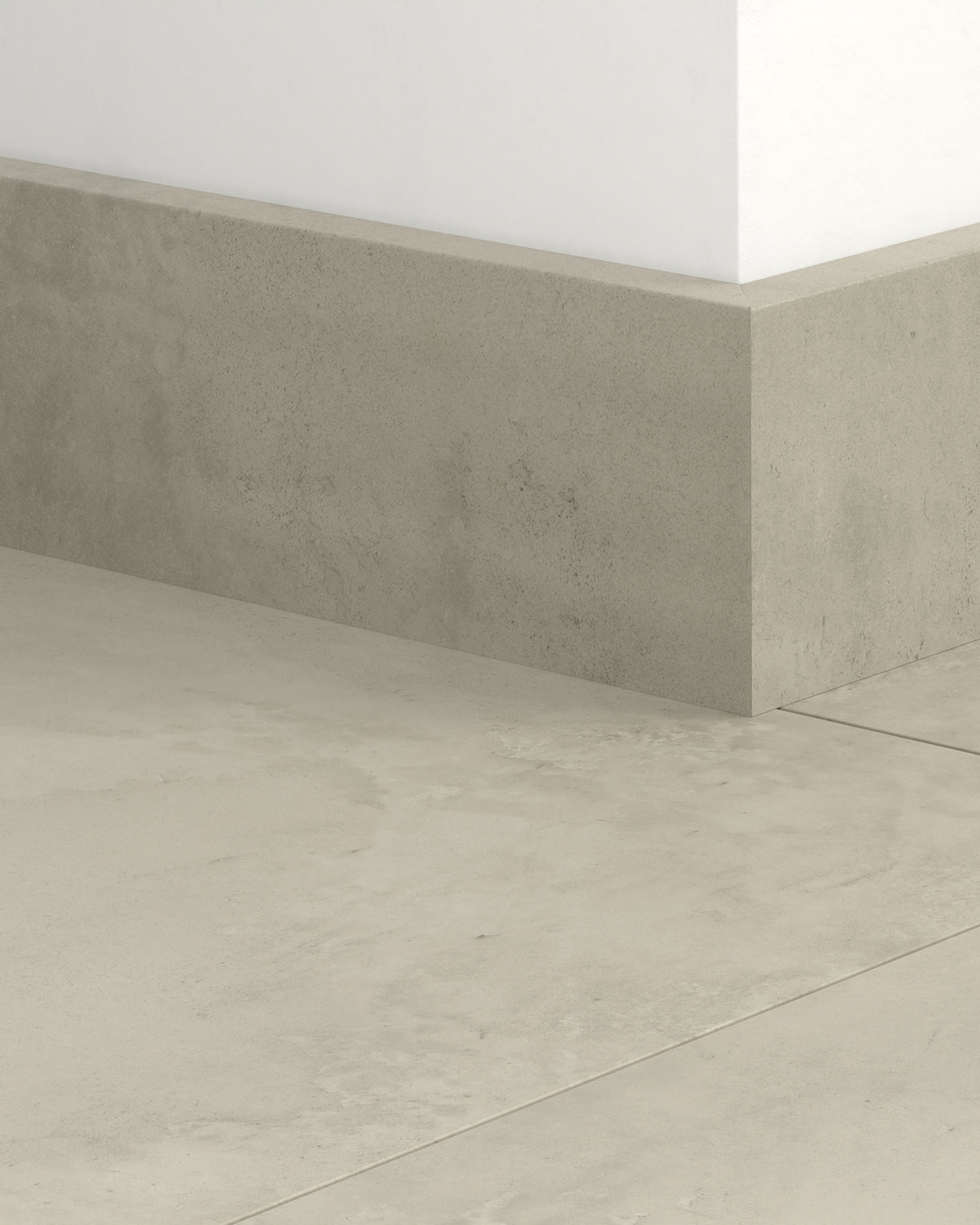 Quick-Step Parketplint QSPSKR05488 Grijs Beton - 14 x 77 x 2400 mm - productfoto