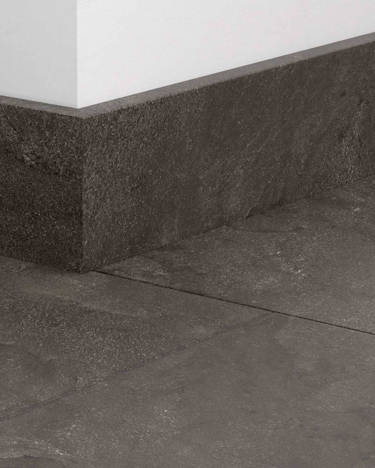 Quick-Step Parketplint QSPSKR05493 Grijze Leisteen - 14 x 77 x 2400 mm - productfoto