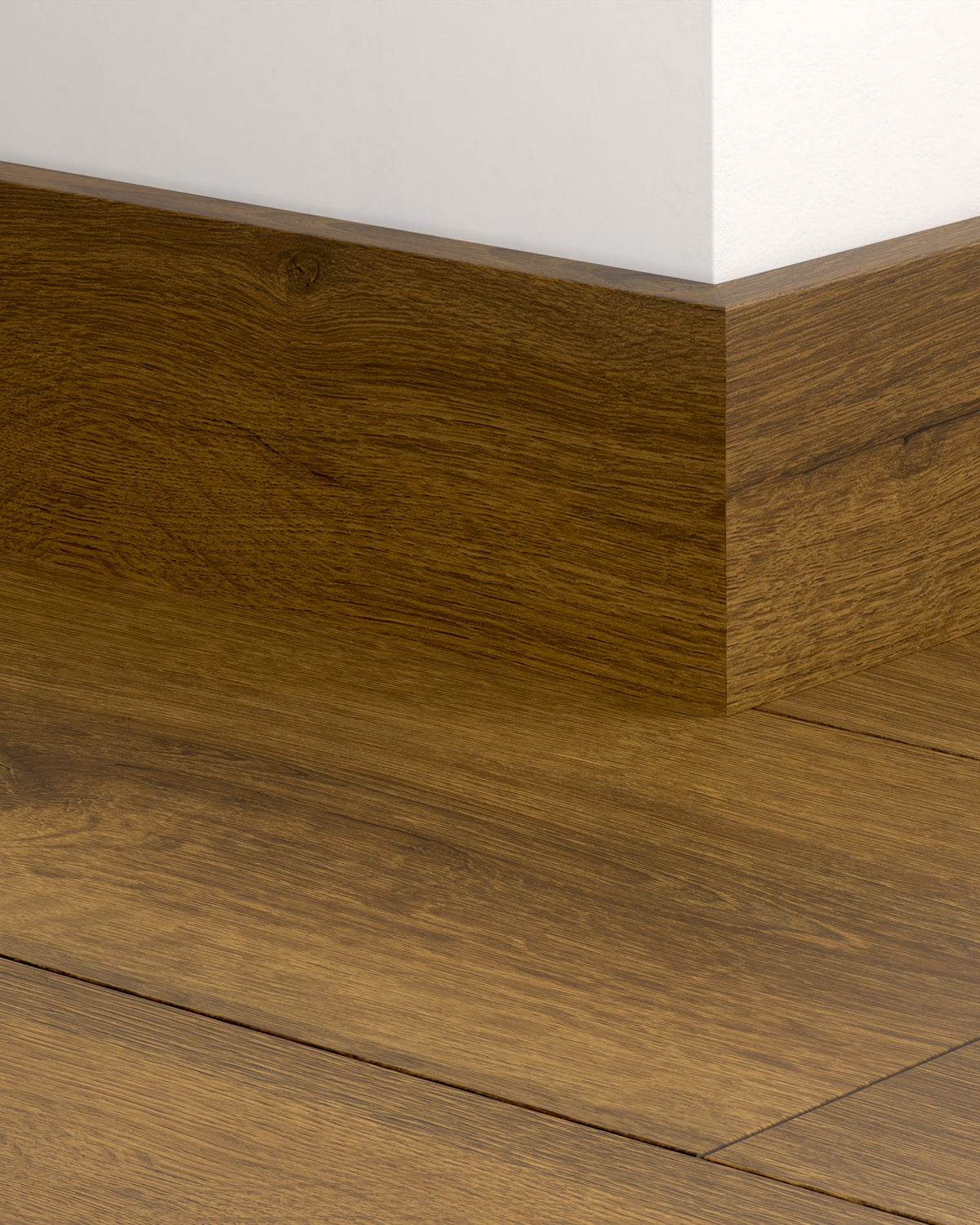 Quick-Step Parketplint QSPSKR05793 Cacaobruine Eik - 14 x 77 x 2400 mm - productfoto