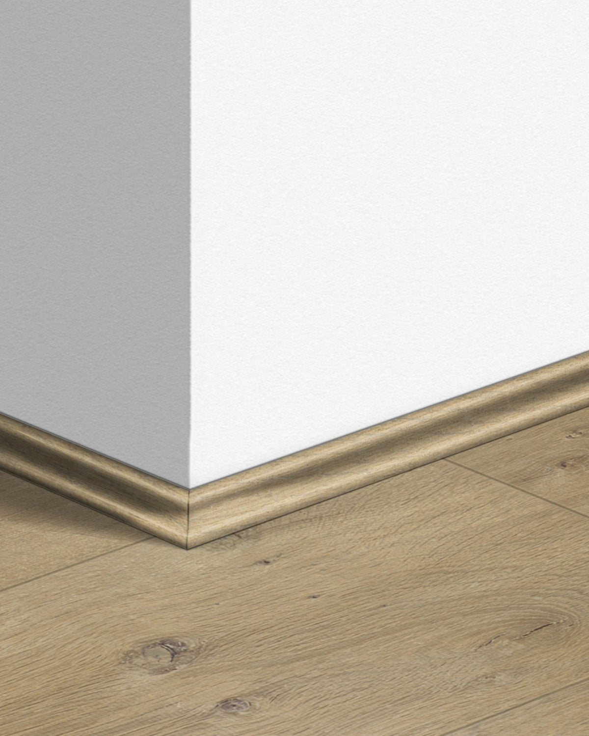 Quick-Step Kwadrant Plint QSSCOT01856 Ruwe Eik - 17 x 17 x 2400 mm - productfoto
