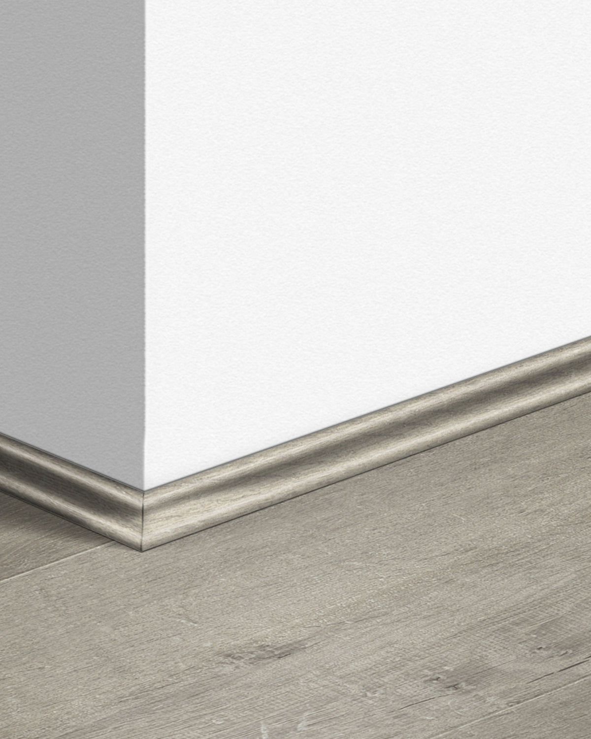 Quick-Step Kwadrant Plint QSSCOT03558 Zachte Grijze Eik - 17 x 17 x 2400 mm - productfoto