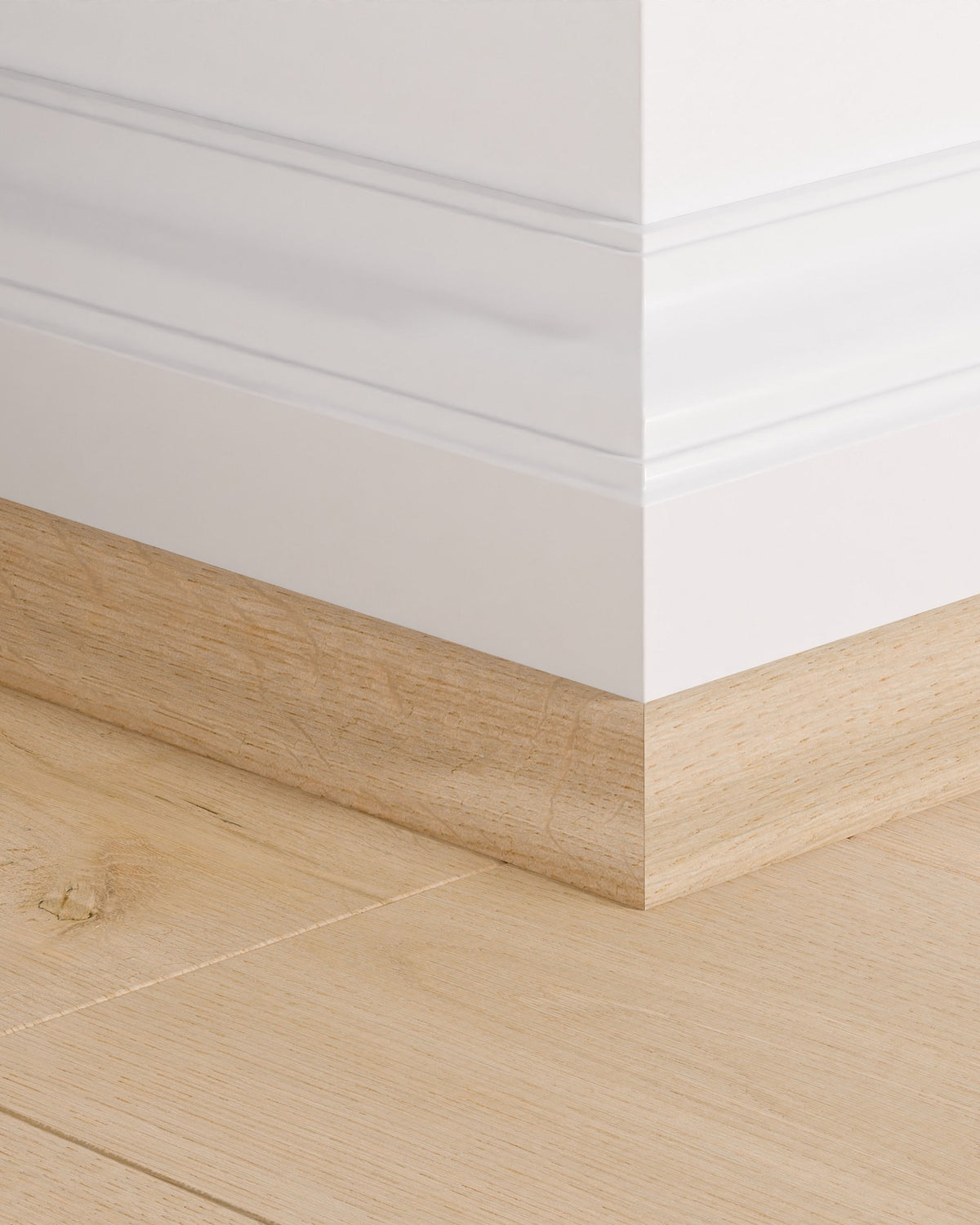 Quick-Step Kwadrant Plint QSSCOT08254 Katoen Eik - 17 x 17 x 2400 mm - productfoto