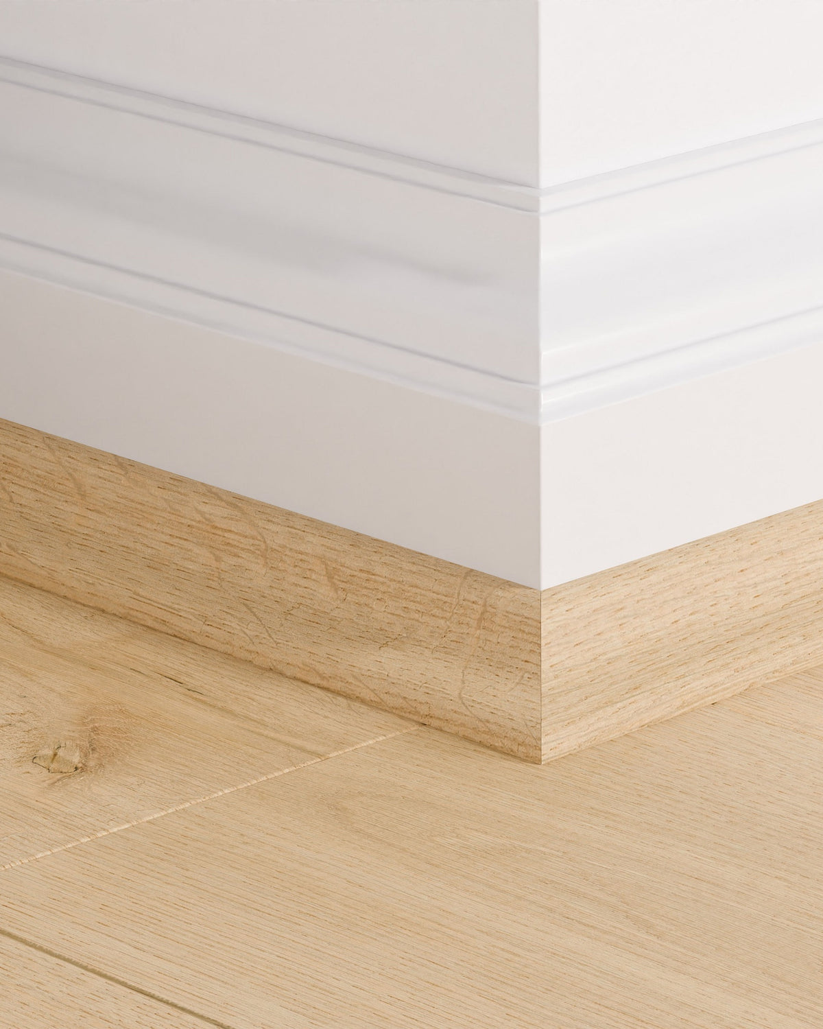 Quick-Step Kwadrant Plint QSSCOT08255 Amandelbruine Eik - 17 x 17 x 2400 mm - productfoto