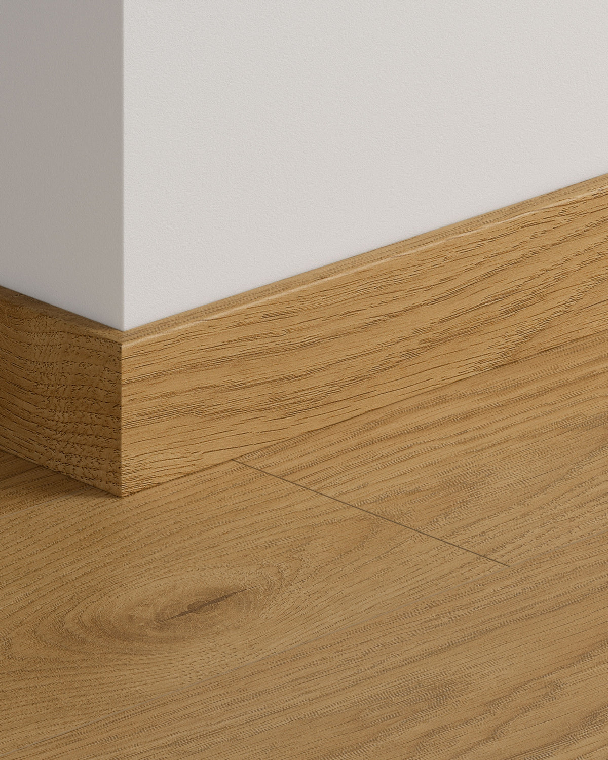 Quick-Step Plint QSSK01491 Witte Lichte Eik - 12 x 58 x 2400 mm - productfoto