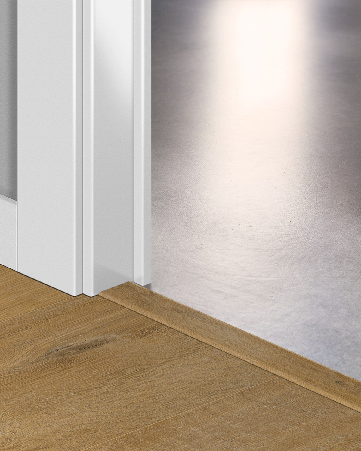 Quick-Step Incizo Profiel QSVINCP40203 Katoen Diep Naturelle Eik - 8 x 45 x 2000 mm - productfoto