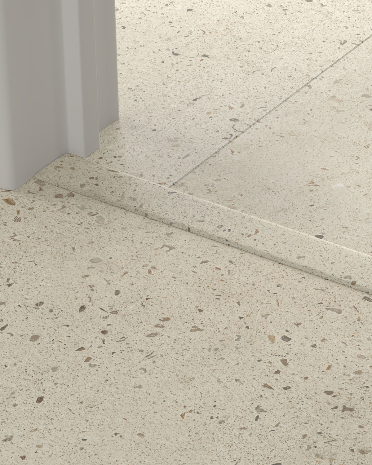 Quick-Step Incizo Profiel QSVINCP40275 Oesterbeton - 8 x 45 x 2000 mm - productfoto