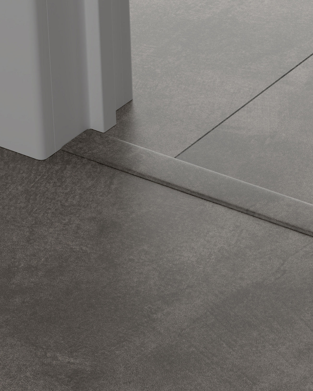 Quick-Step Incizo Profiel QSVINCP40326 Zacht Grafiet - 8 x 45 x 2000 mm - productfoto