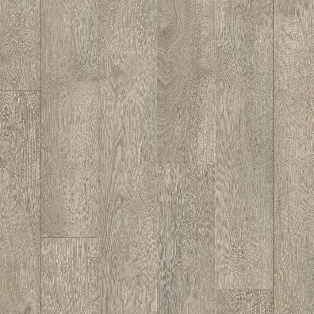 Quick-Step Classic CLM1405 Oude Lichtgrijze Eik - Laminaat Stroken - bovenaanzicht
