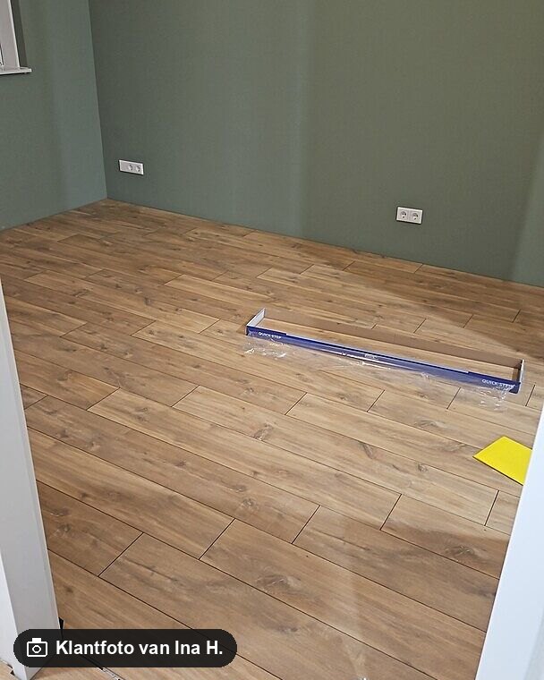 Klantfoto van Ina H. bij Quickstep Uniclic Plaatsingsset laminaat
