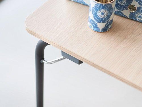Sedus se:lab fold inklapbaar thuiswerk bureau eiken hout, detailfoto 1