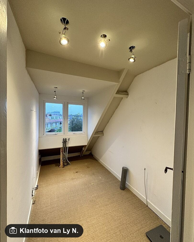 Klantfoto van Ly N. bij Tester Farrow & Ball Shaded White (201)