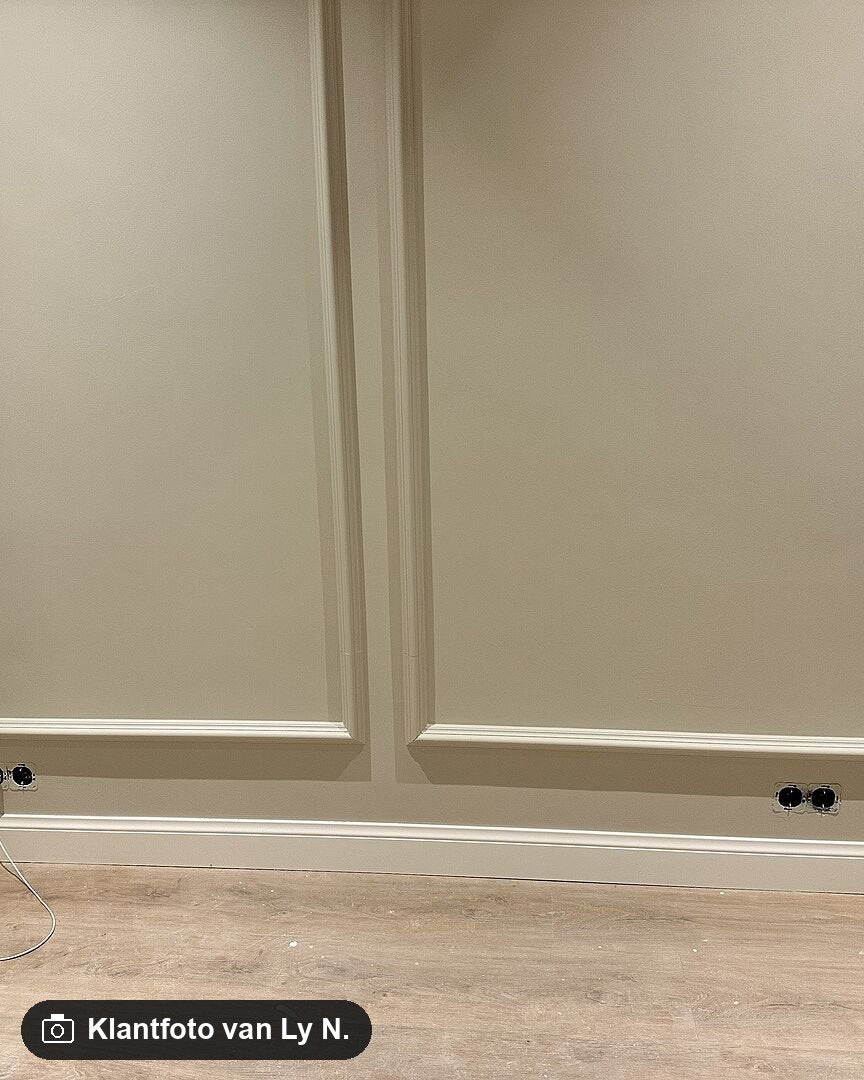 Klantfoto van Ly N. bij Tester Farrow & Ball Shaded White (201)