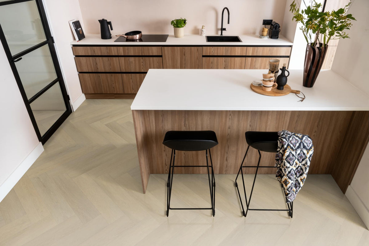 vtwonen Herringbone Natural - Plak PVC Visgraat - sfeerbeeld 3