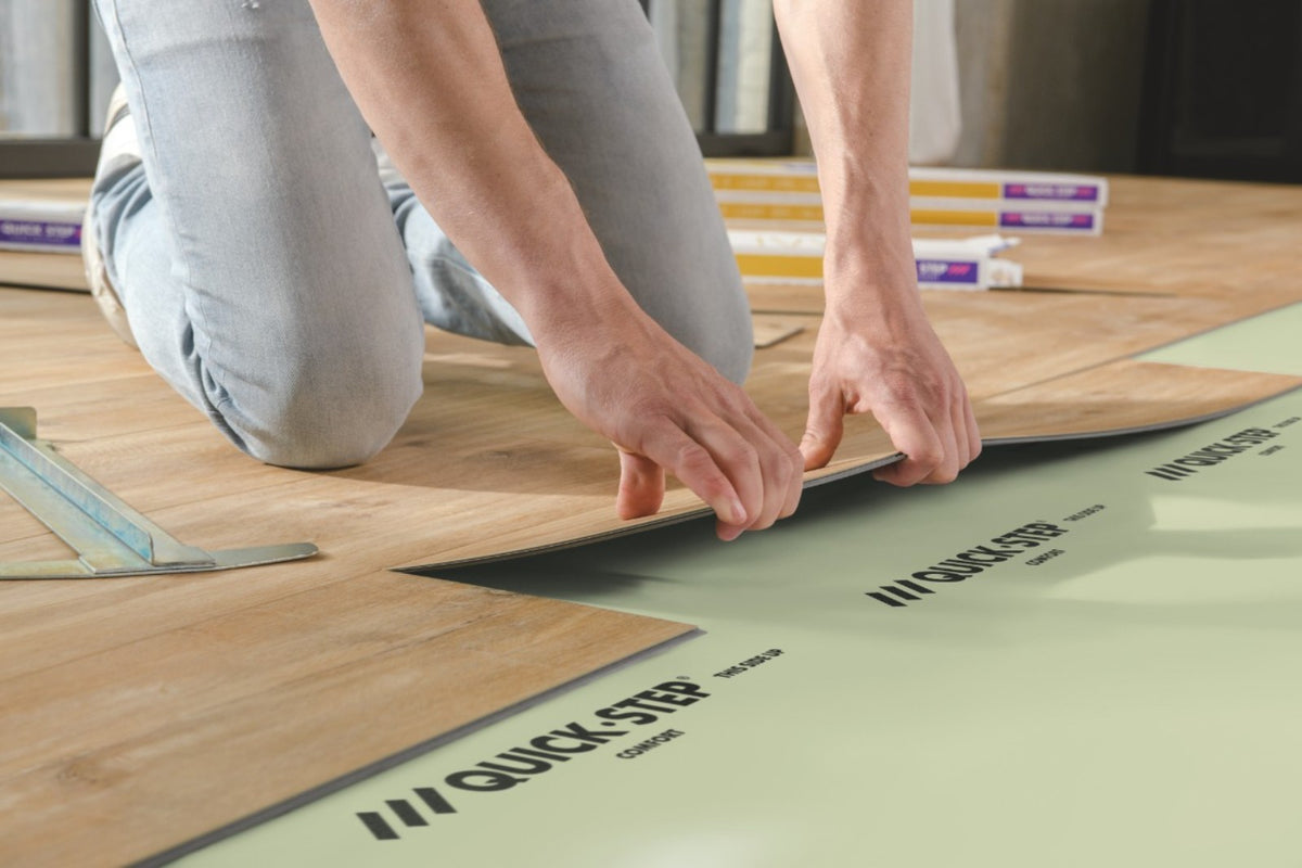 Quick-Step Comfort ondervloer 1,15mm - 8 dB - Voor egale ondergrond