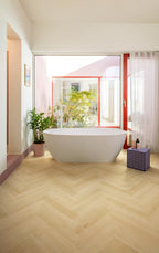 Staal Quick-Step Impressive Design IMD8246 Gember Eik - Laminaat Visgraat