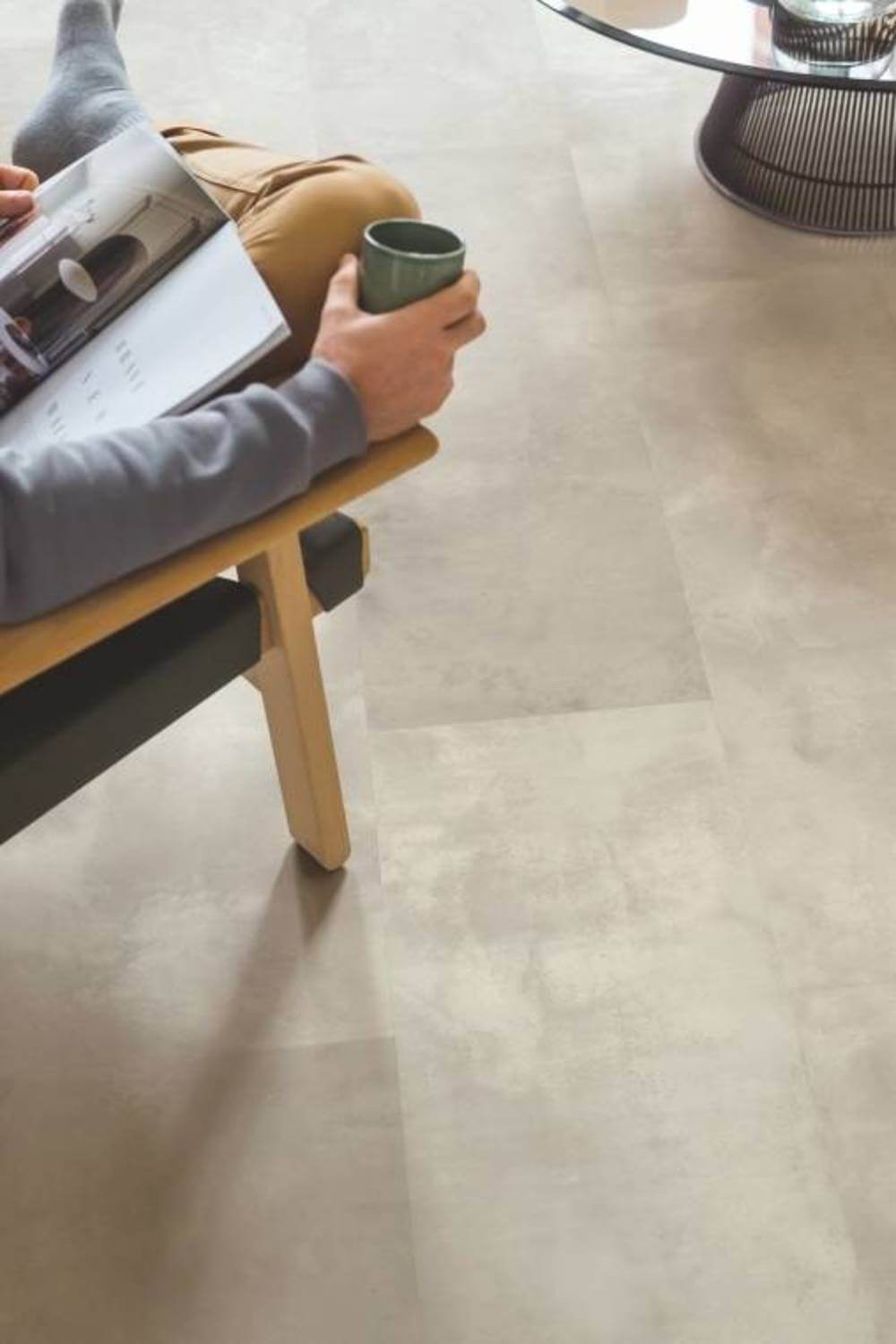 Quick-Step Muse MUS5491 Gevlekt Beton - Laminaat Tegel