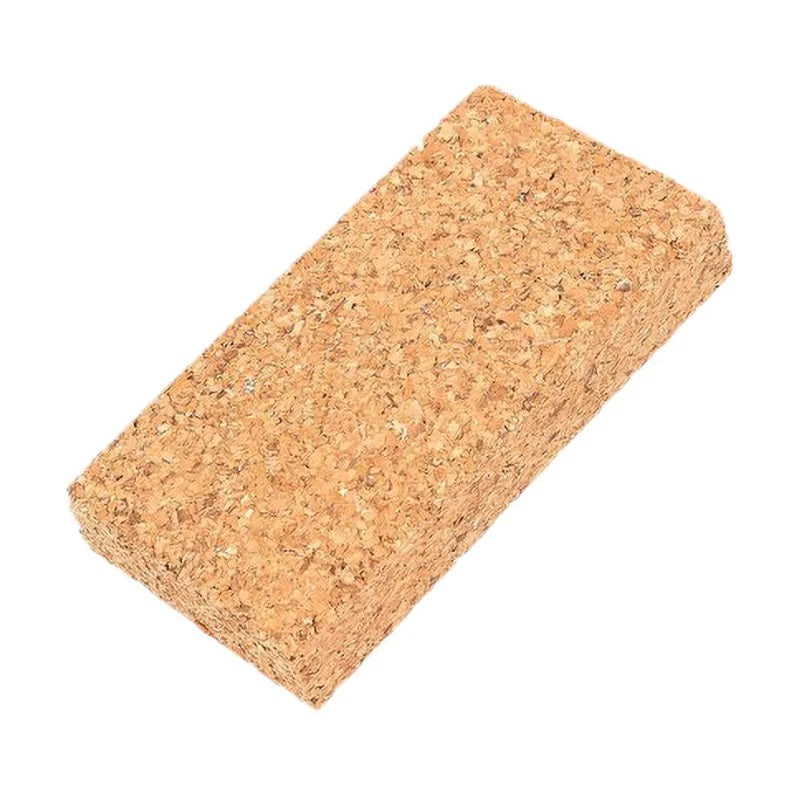 Schuurkurk voor schuurpapier op rol - 11,5 x 6 x 2 cm