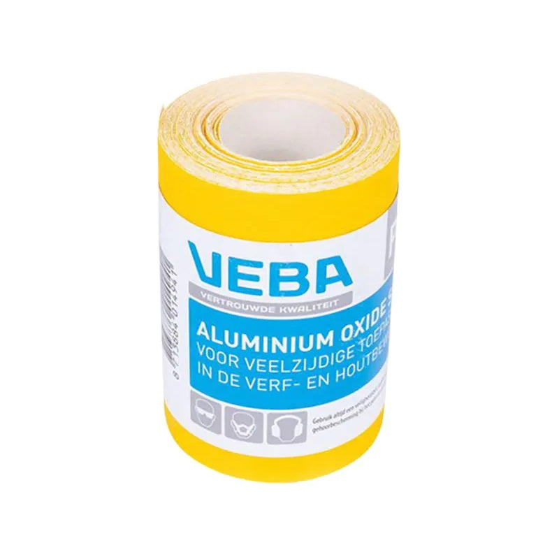 Schuurpapier P120 - 95 mm x 5 m - Aluminium oxide