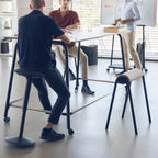 Sedus se:fit - Ergonomische Zit-Sta Kruk - Zwart