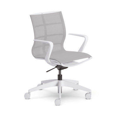 Sedus se:joy - Ergonomische Bureaustoel - Wit-Lichtgrijs