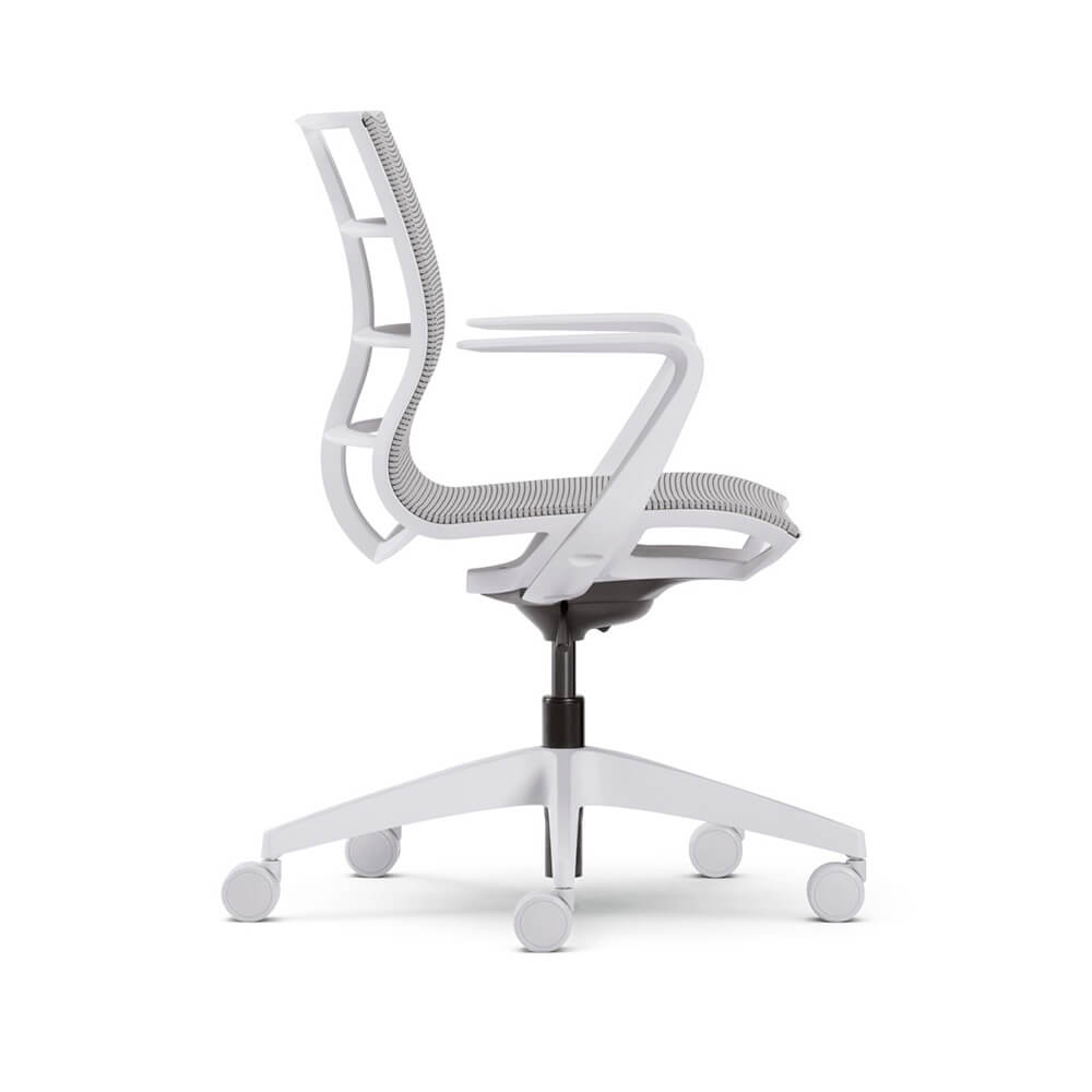 Sedus se:joy - Ergonomische Bureaustoel - Wit-Lichtgrijs