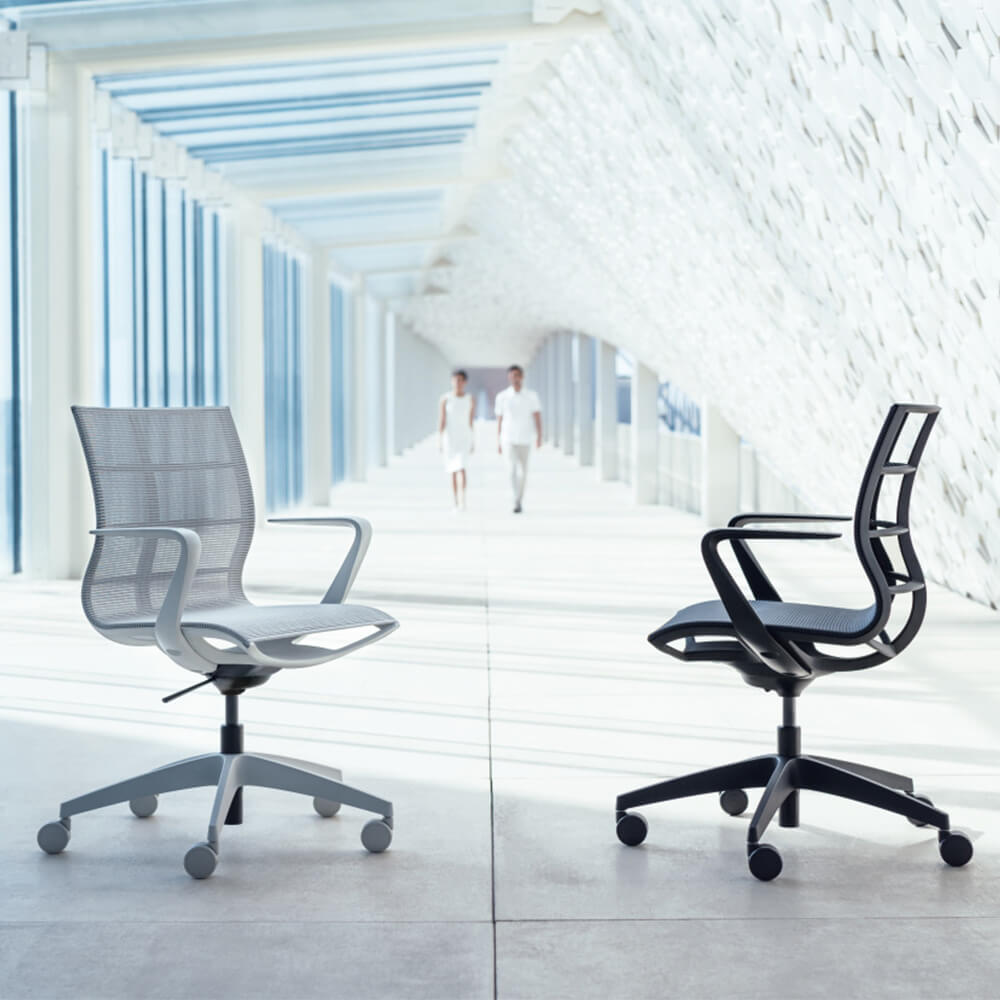 Sedus se:joy - Ergonomische Bureaustoel - Wit-Lichtgrijs