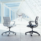 Sedus se:joy - Ergonomische Bureaustoel - Wit-Lichtgrijs