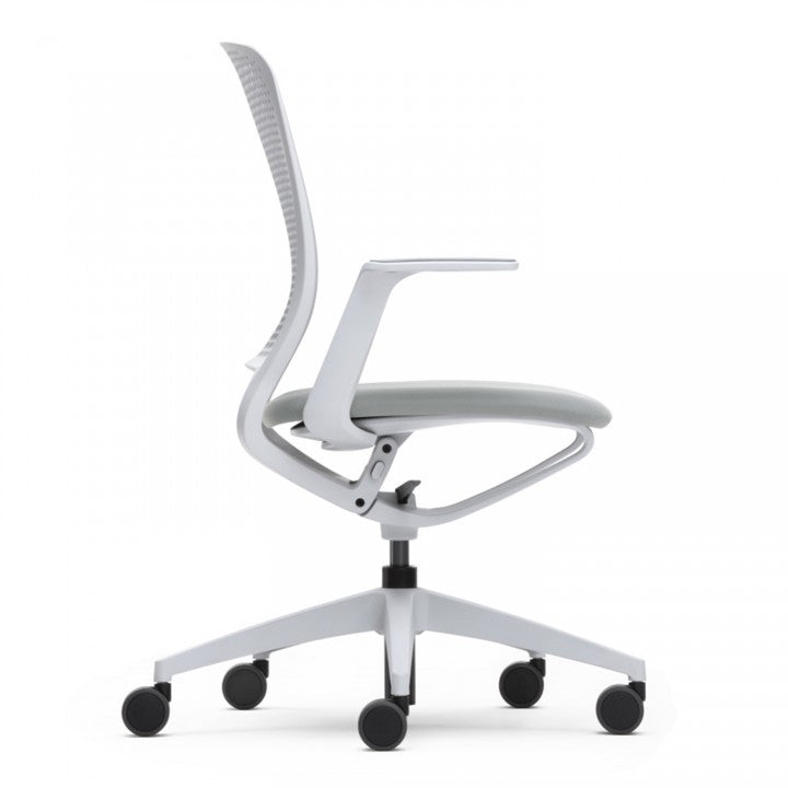 Sedus se:motion - Ergonomische Bureaustoel - Wit-Lichtgrijs