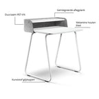 Sedus Secretair Home - Klein Thuiswerk Bureau - Wit - 80 x 60 cm
