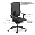 Sedus se:do pro - Ergonomische Bureaustoel - Zwart