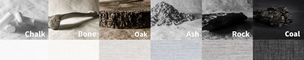 Squid Raamtextiel op maat Coal - Zwart