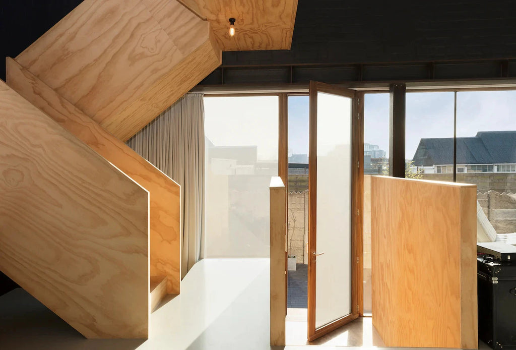 Squid Raamtextiel op maat Oak - Beige