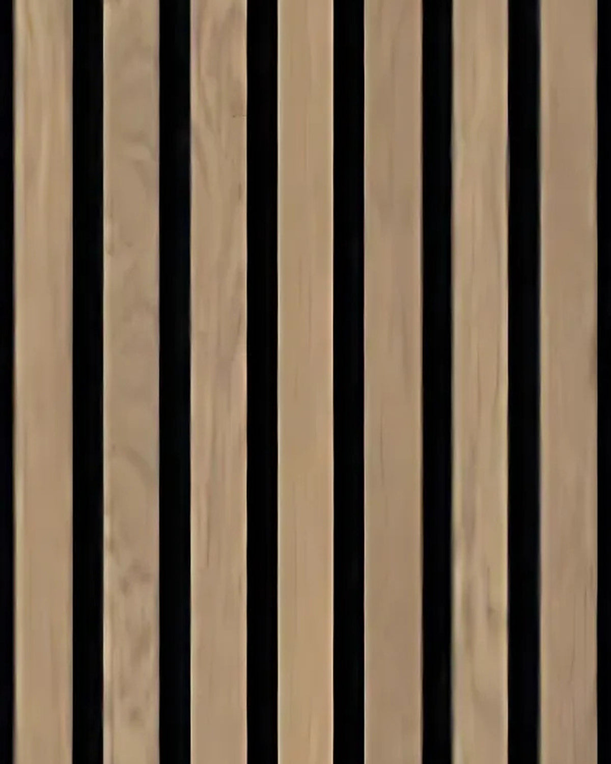 Staal Akoestisch paneel hout - Bruin geolied eiken - Op maat