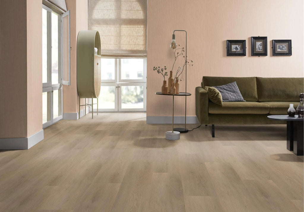 Structuurpanelen hout - Licht eiken beige (2 stuks)