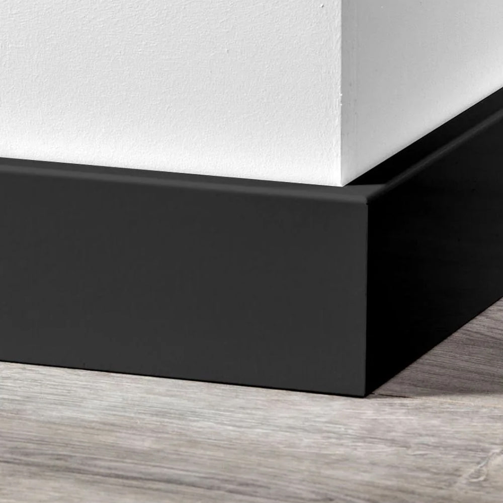 Trots MDF Plint Antraciet - Modern - RAL 7016 - 12 x 94 x 2440 mm