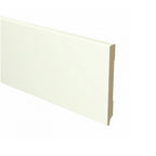 Trots MDF Plint Gebroken Wit - Modern - RAL 9010 - 12 x 120 x 2440 mm