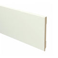Trots MDF Plint Gebroken Wit - Modern - RAL 9010 - 9 x 120 x 2440 mm