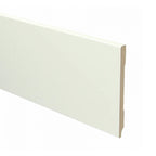 Trots MDF Plint Gebroken Wit - Modern - RAL 9010 - 9 x 120 x 2440 mm