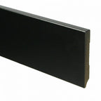 Trots MDF Plint Gitzwart - Modern - RAL 9005 - 12 x 70 x 2440 mm