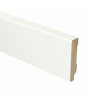 Trots MDF Plint Verkeerswit - Modern - RAL 9016 - 15 x 70 x 2440 mm