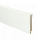 Trots MDF Plint Verkeerswit - Modern - RAL 9016 - 15 x 94 x 2440 mm