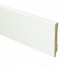 Trots MDF Plint Verkeerswit Gegrond - RAL 9016 - 7 x 0,9 cm - productfoto