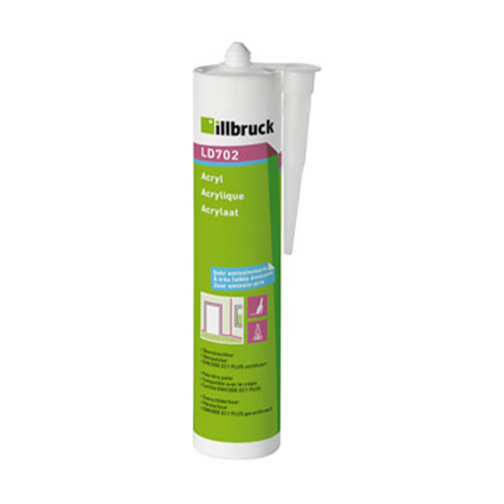 Illbruck LD702 Universele Acrylaatkit voor plinten - 310 ml