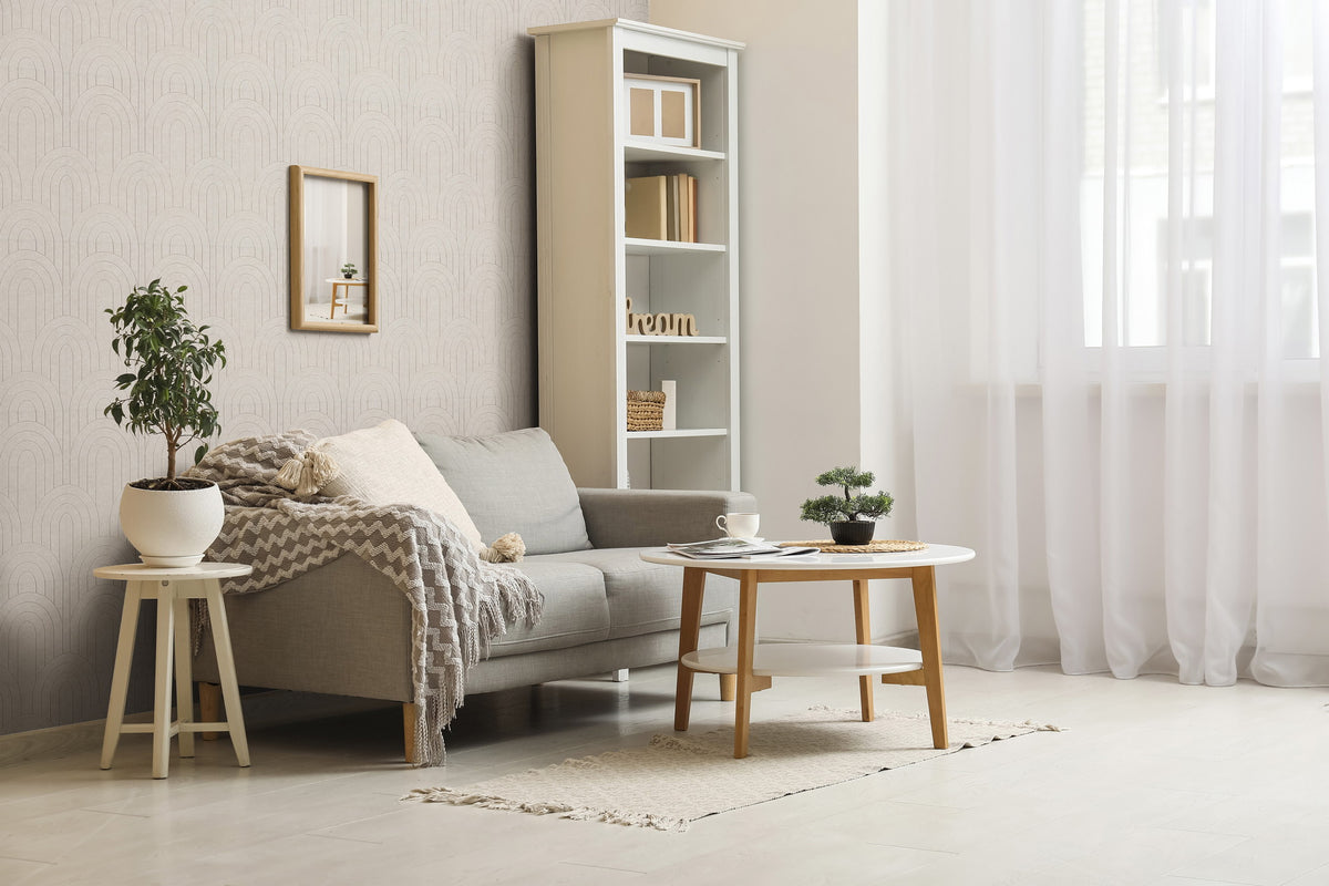 Vilt panelen Arch - Beige