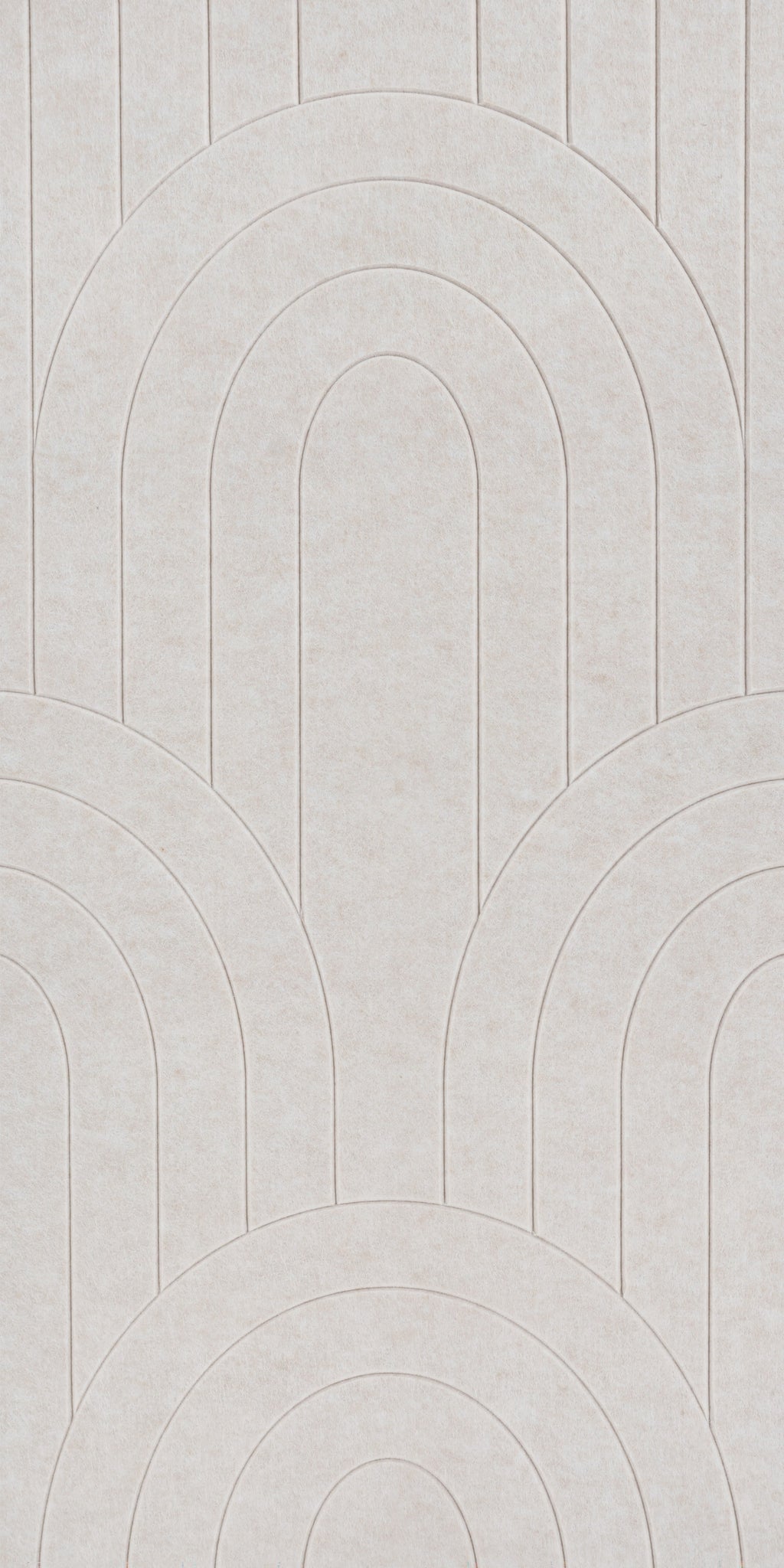 Staal Vilt panelen Arch - Beige