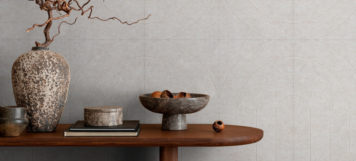 Vilt panelen Flow - Beige